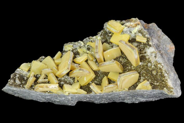 Sandwich Wulfenite Crystal Cluster - Ojuela Mine, Mexico #103490